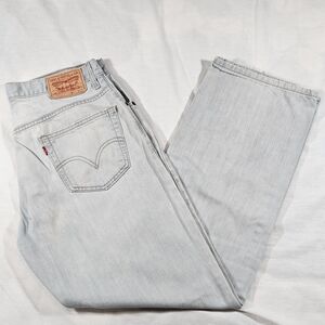 Levi's Men's 559 Relaxed Straight Jeans W 34 L 32 Light Wash